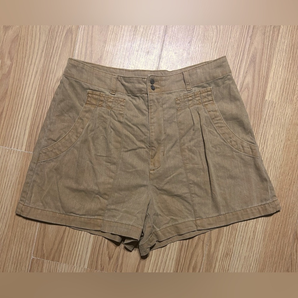 3/$20 Women’s Universal thread 8 casual lightweight dark khaki denim short